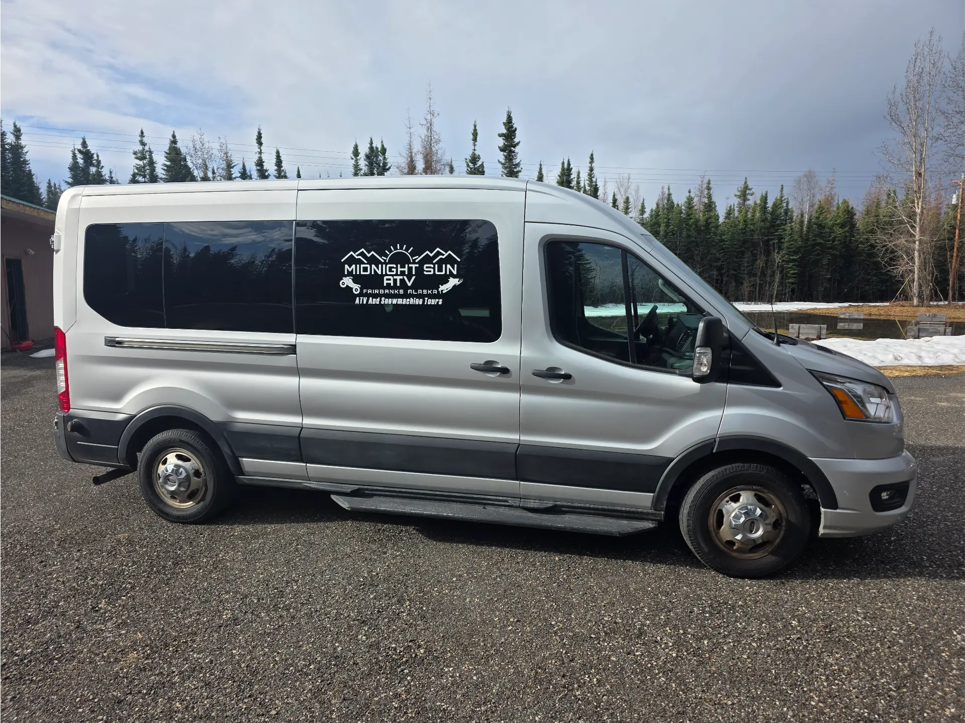 Midnight Sun ATV Tours shuttle van